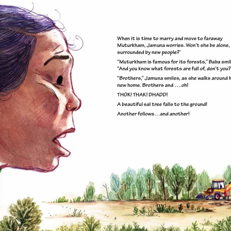 Lady Tarzan! Jamuna Takes a Stand