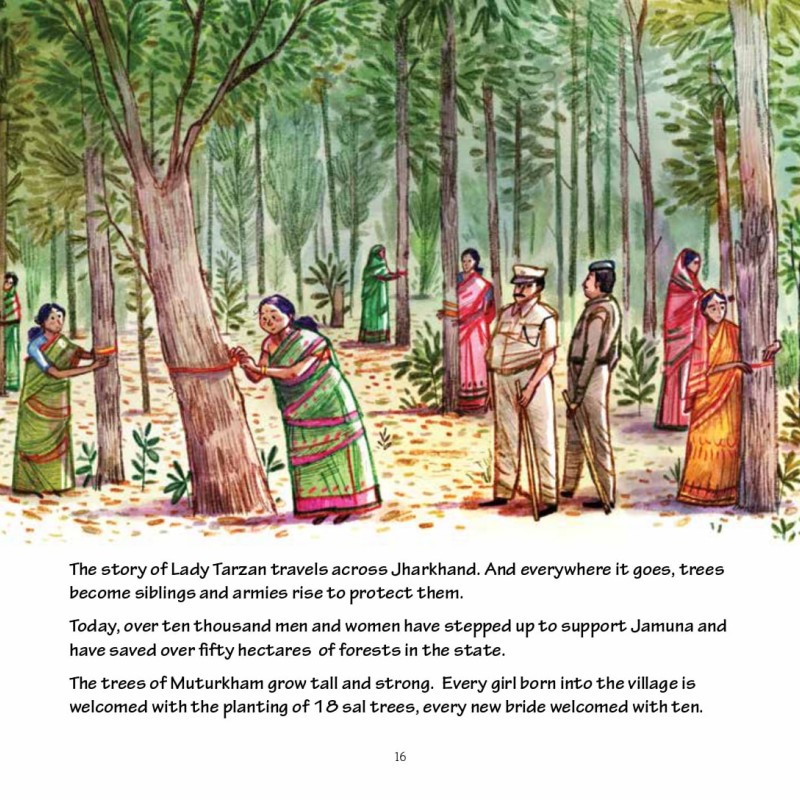 Lady Tarzan! Jamuna Takes a Stand
