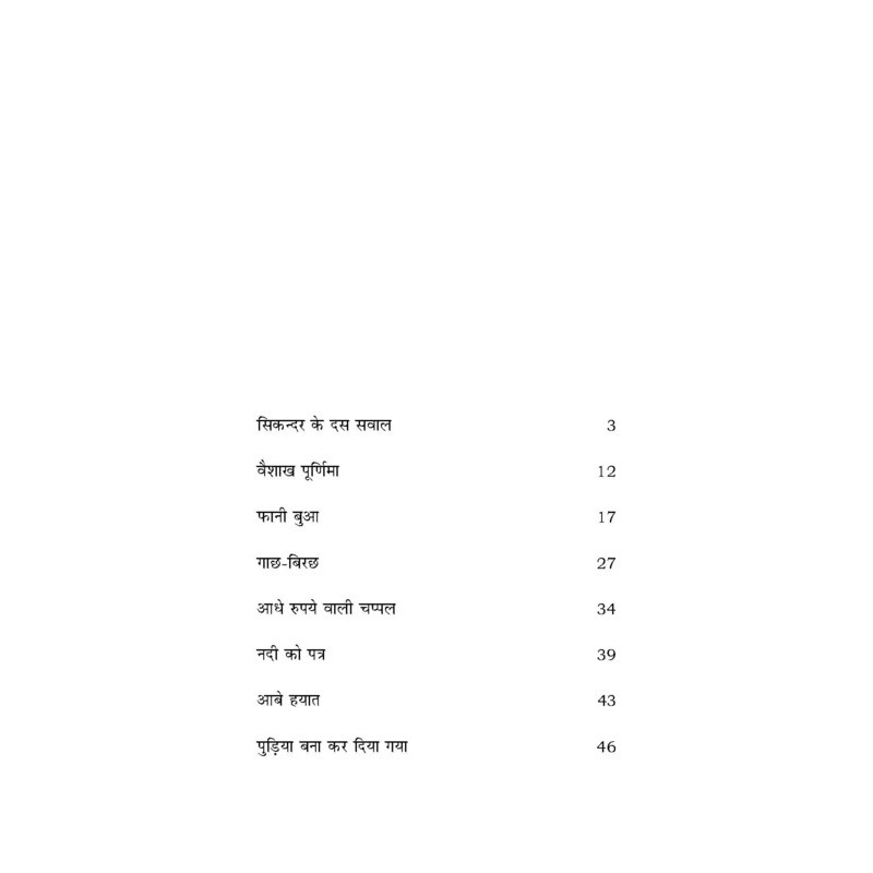 Sikandar ke Dus Sawal